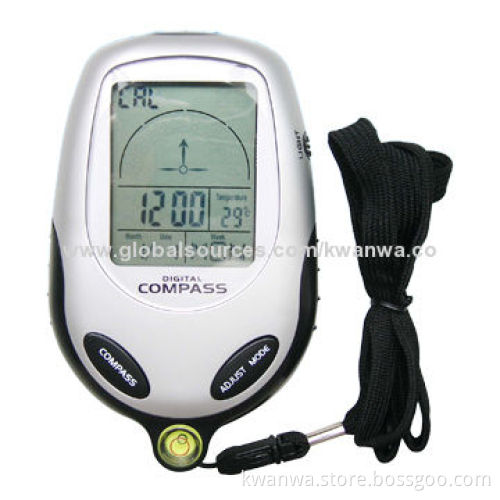 2014 Latest Design Digital Portable Compass with Thermometer Function, Sized 120 x 76 x 28mm